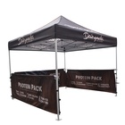 3x3 Custom Foldable Aluminum Pop up Trade Show Tent