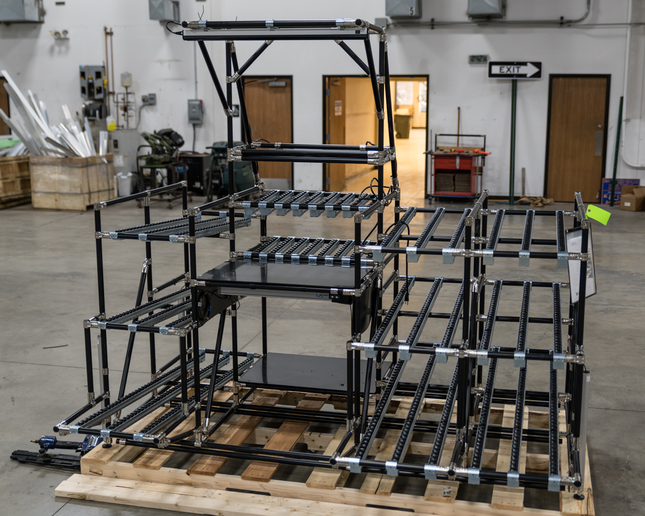 Antistatischer Arbeitsplatz-Werkstatt-Fließband-Arbeitstisch Tragbare Esd-Aluminium-Werkbank 5