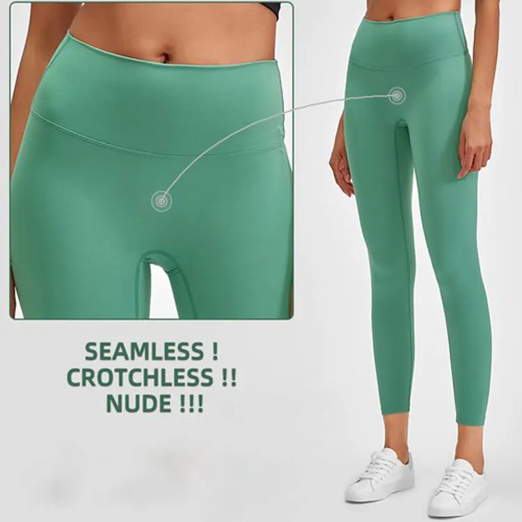 Женские быстросохнущие спортивные штаны для тренировок с высокой талией, леггинсы для фитнеса и йоги с пользовательским логотипом