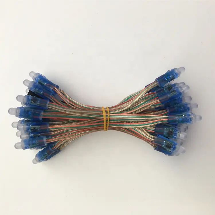Высококачественный гелевый кабель светодиодный пиксель 2811 12 мм полноцветный пиксельный светодиодный светильник