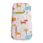 Hot Sale MOQ 50PCS China Factory Cartoon Designed Cotton Stroller Pad