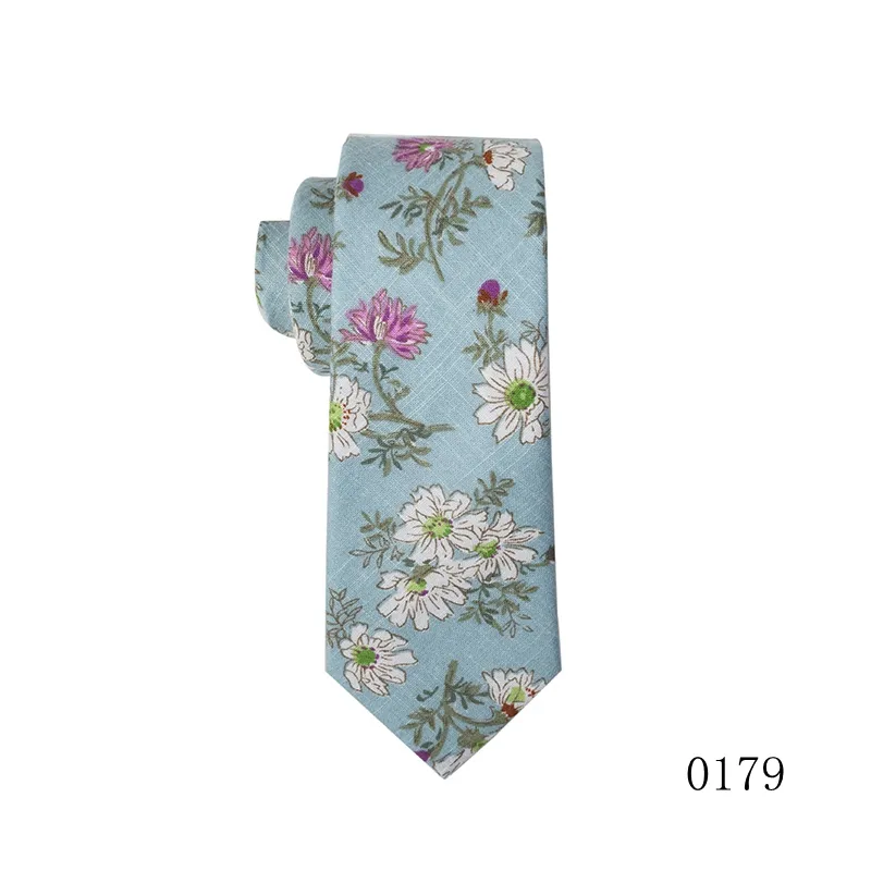 Cotton Tie Wholesale High Quantity Green Vitality Cotton Casual Necktie Bridegroom Groomsman Tie Mens Ties