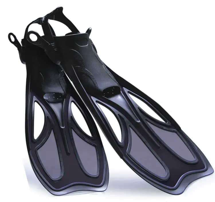 Customize Long blade Rubber Snorkeling Swimming Diving fins
