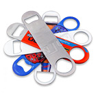 factory customized wholesale metal Stainless steel blank beer bottle opener