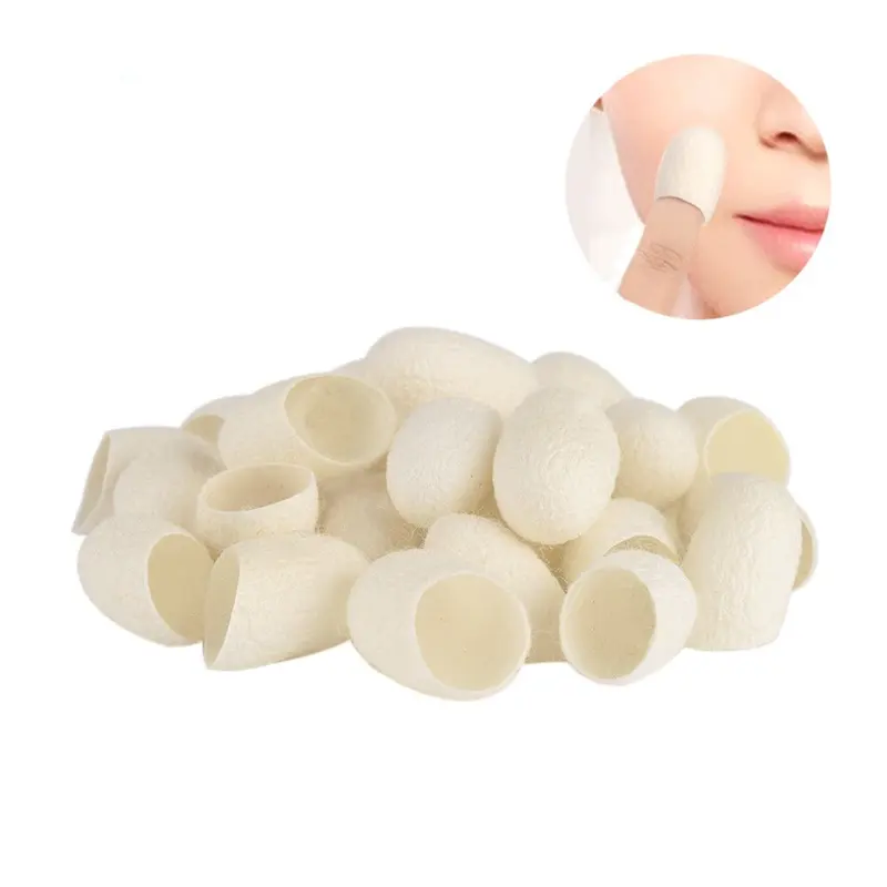 Factory wholesale 100%natural cut silk cocoon Skin care silkworm cocoon for beauty