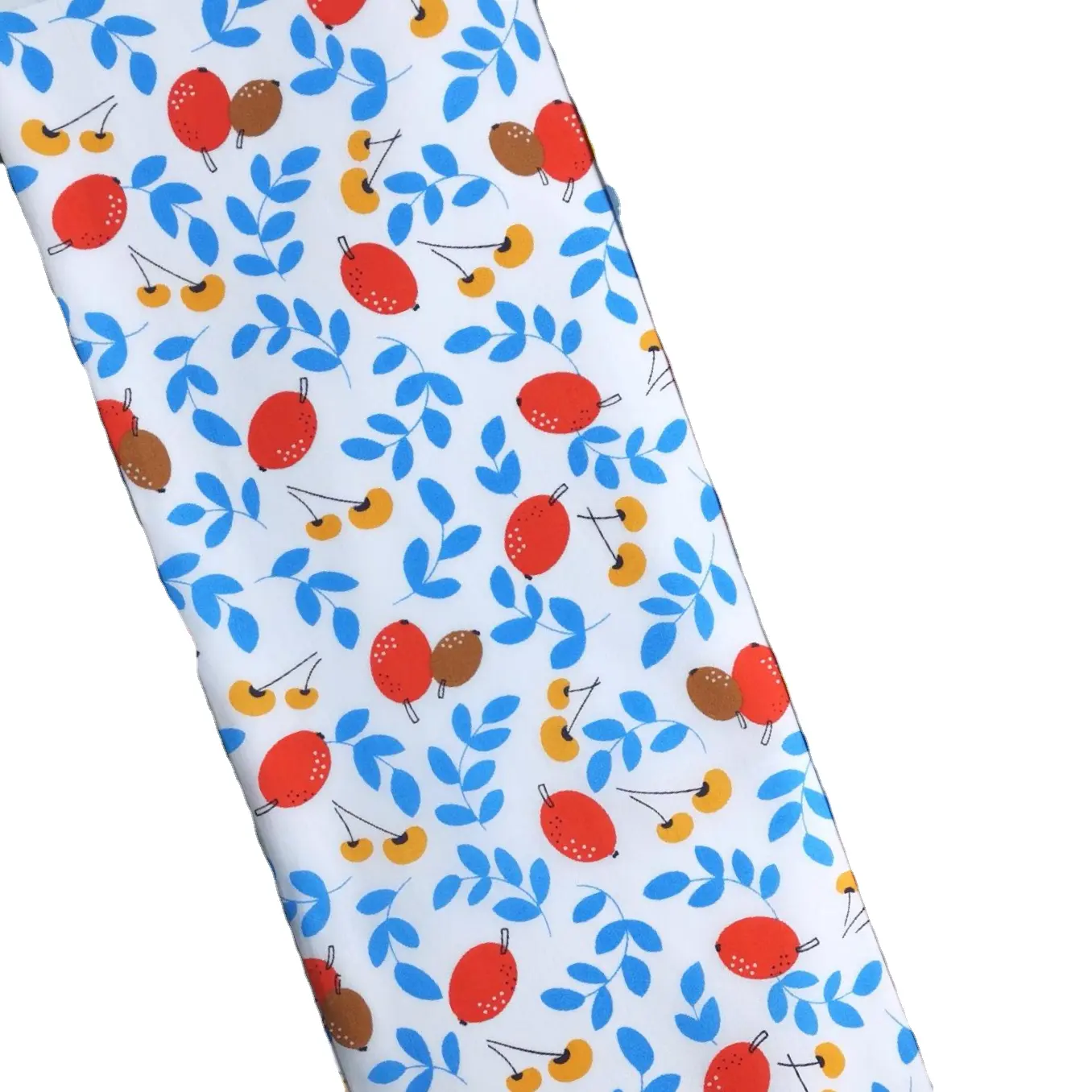 100% cotton printed fabric prints floral fruits for girls dress skirts