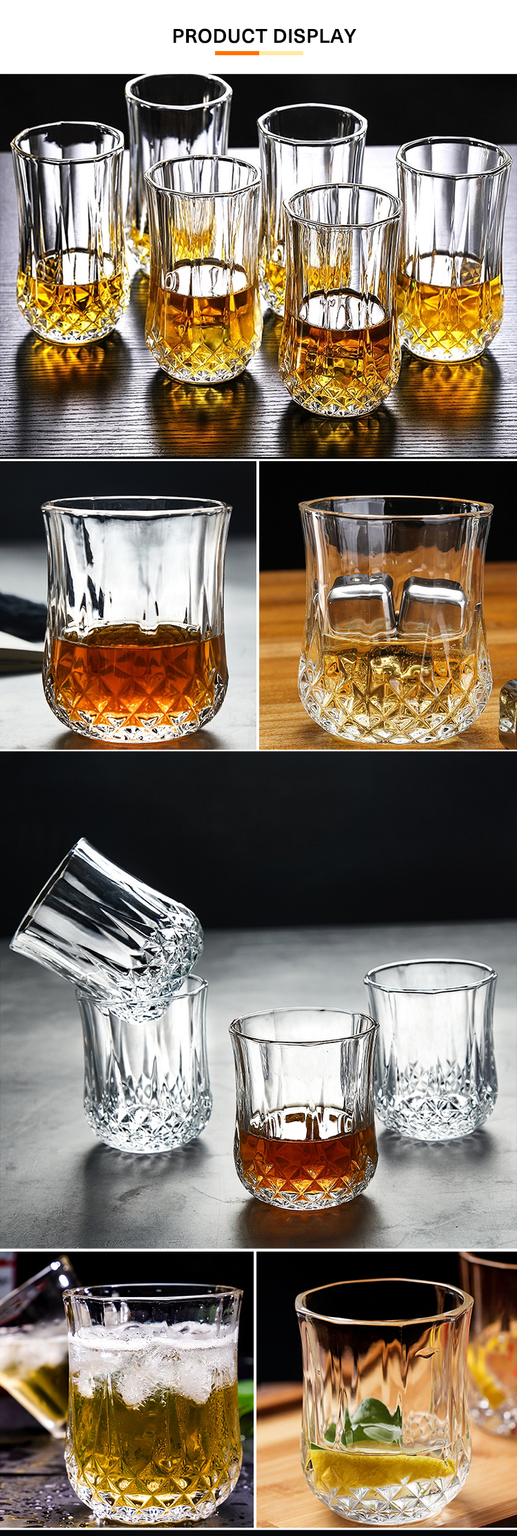 Xuzhou Honghua Factory Manufactured Customized Color Goblet Wine Glass