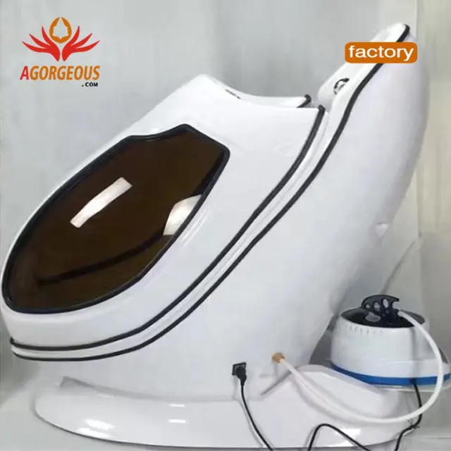2020 hot sale wet and dry steam generator portable steam sauna for weight loss far infrared ozone sauna spa capsule