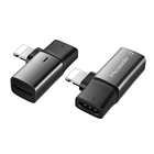 Mcdodo multi function adapter usb audio earphone adapter for iphone