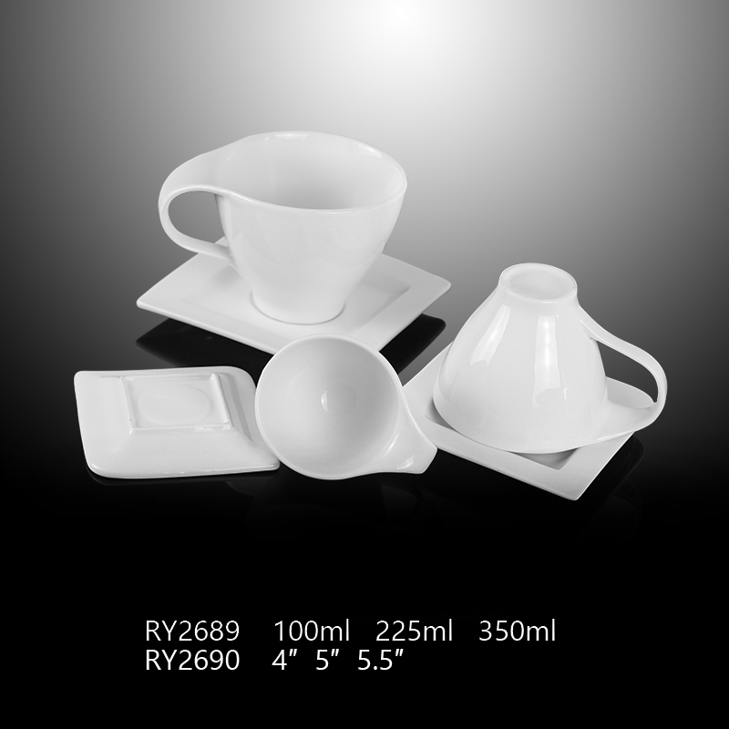 large mug cappuccino coffee ceramic cup with handle