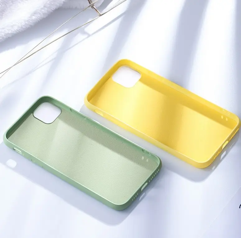 Durable Liquid silicone cases for Iphone 12