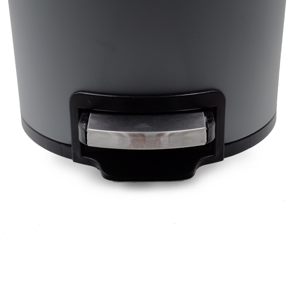 Round Powder spraying and stainless steel Pedal Bin Step Trash Can
