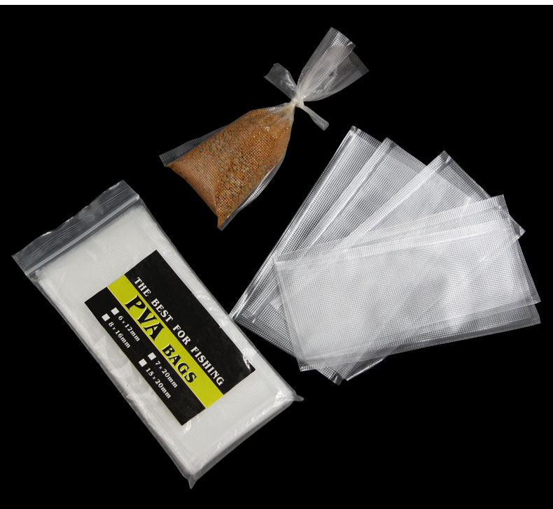 Baits Bag for Boilie Rig, Carp Fishing PVA Bags Carp Coarse PVA Bag For Carp Fishing, Tackle Kit 6
