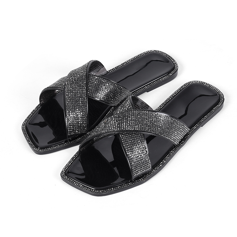 plain slide sandals in bulk