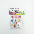 4mm/5mm/6mm/8mm/15mm Mixed Self-adhesive Googly Eyes Stickers Wiggly Eyeballs DIY Dolls Toys Eye Accessories