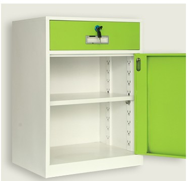 현대 한 서랍 저장 장치 강철 침대 옆 장 침실 가정 가구 5