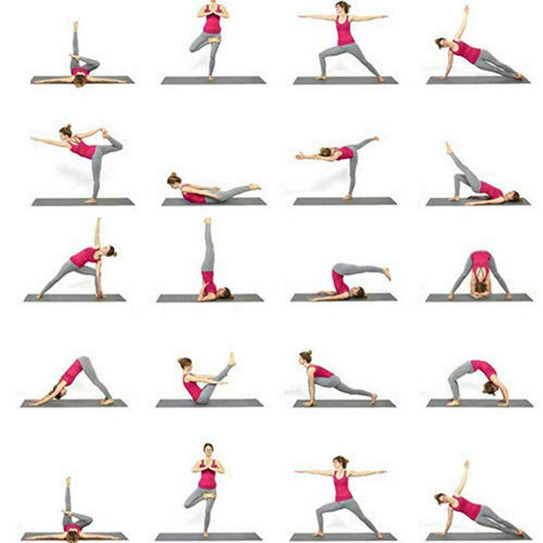 New Design Purple Custom Tpe Yoga Mat Eco Friendly 183*61cm 10