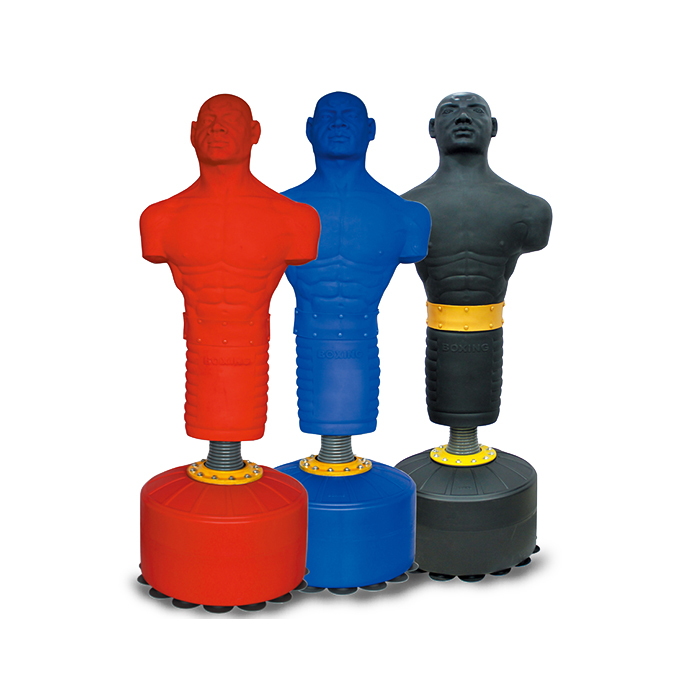 man shaped punching bag