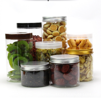 Eco-friendly Food Container Storage Glass Jar Clear Glass Jar With Cover Portable For Travel Camping