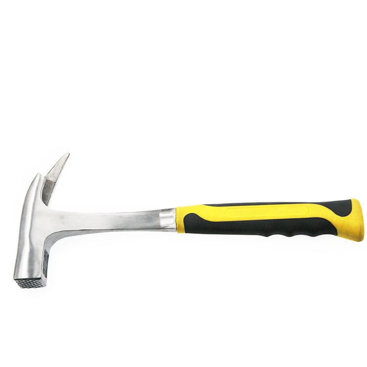 Best Seller Yellow Black Plastic Coated Polished Unicorn Claw Hammer