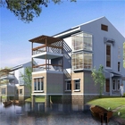 Hot Sale Materials Steel Structure Villas