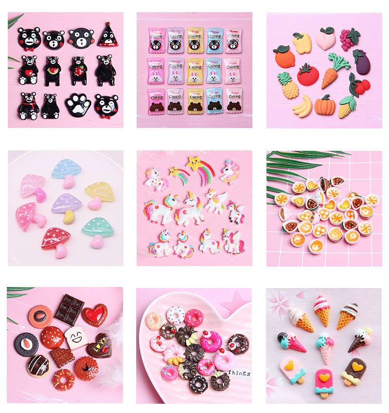 Key Chain Pendant Decoration Simulated Cute Cat Paw Coffee Cup Cabochons Resin Craft Embellishments For Phone Decoration