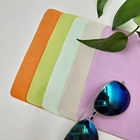 Wholesale colorful eyeglasses cleaning cloth deerskin velvet