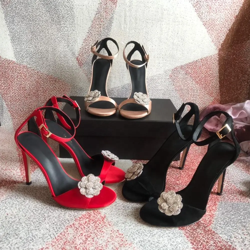 Italian fashion ladies summer high heels women pump sandals shoes for women wedding