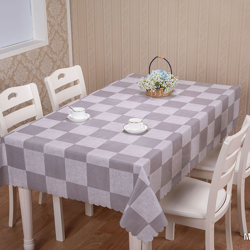 wholesale high quality NR foam PVC beautiful tablecloth