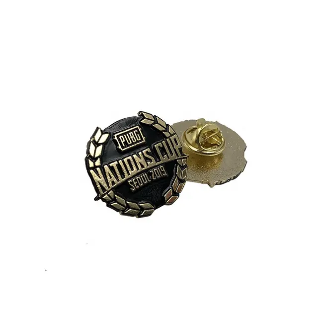 Promotional Customized Personalized Logo Metal Emblem Badge Lapel Pins