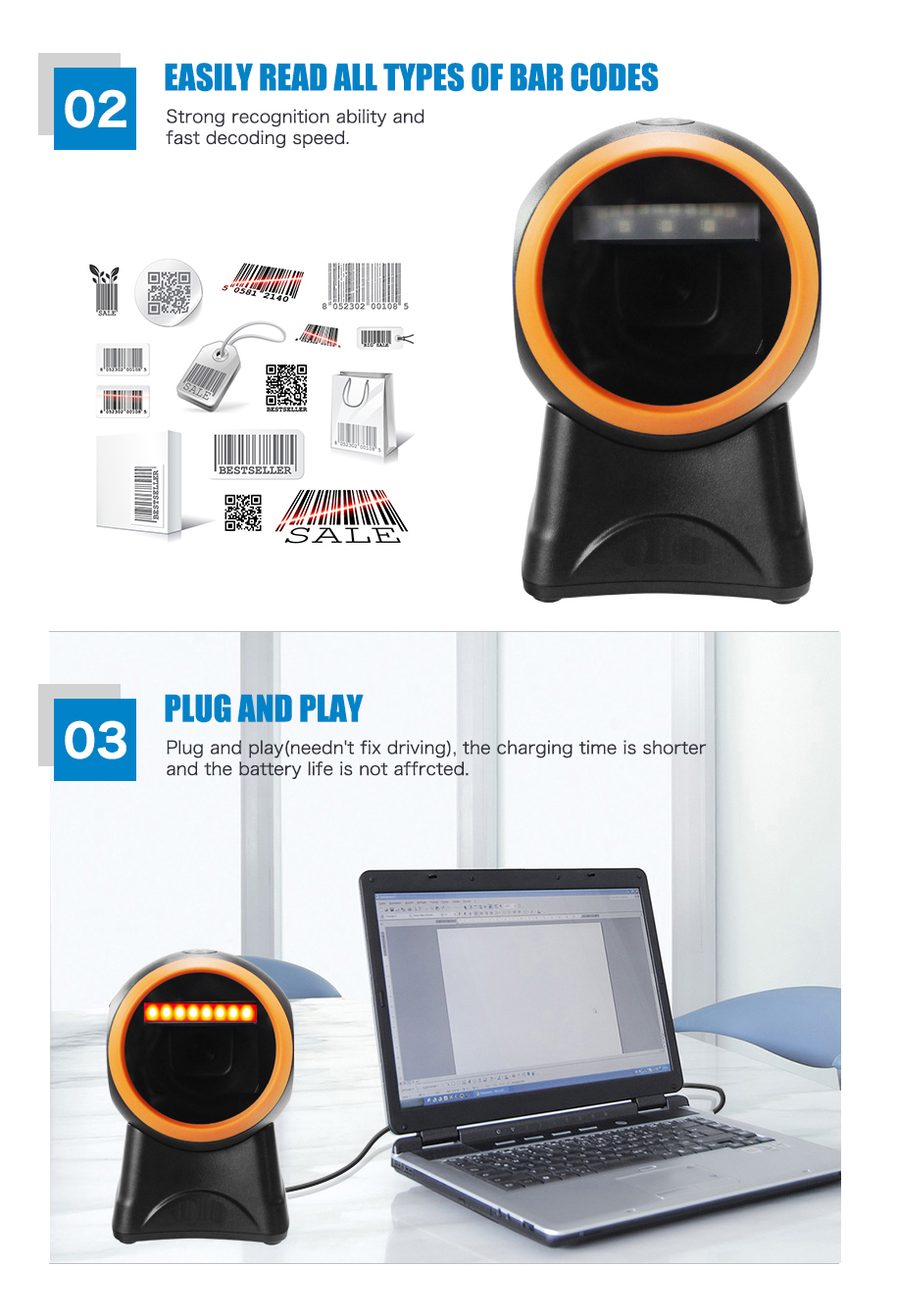 2D Barcode Scanner Hands-Free | GoldYSofT Sale Online 2D Barcode Scanner Hands-Free | GoldYSofT Sale Online