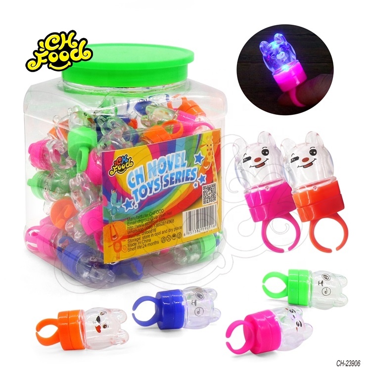 LED China Kids Novelty Cute Light up Cat Shape Ring Toy For Kids