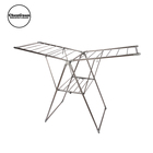 home hanger foldable cloth dryer stand and laundry clothes drying rack stainless steel