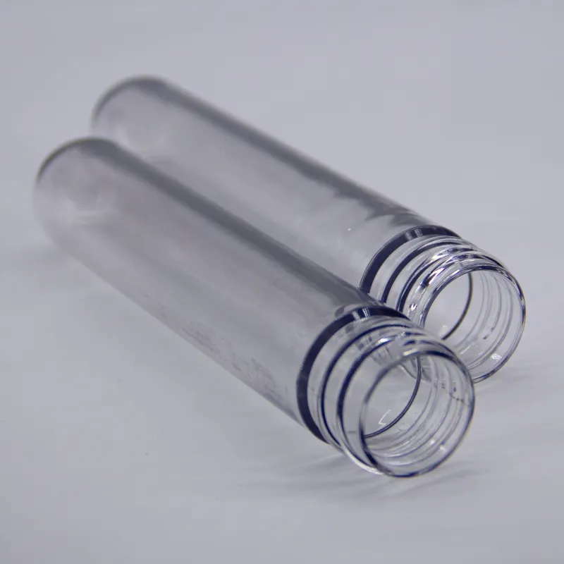 PET/RPET/PLA Resin 24mm 24g preform cosmetic bottle preform China suppliers
