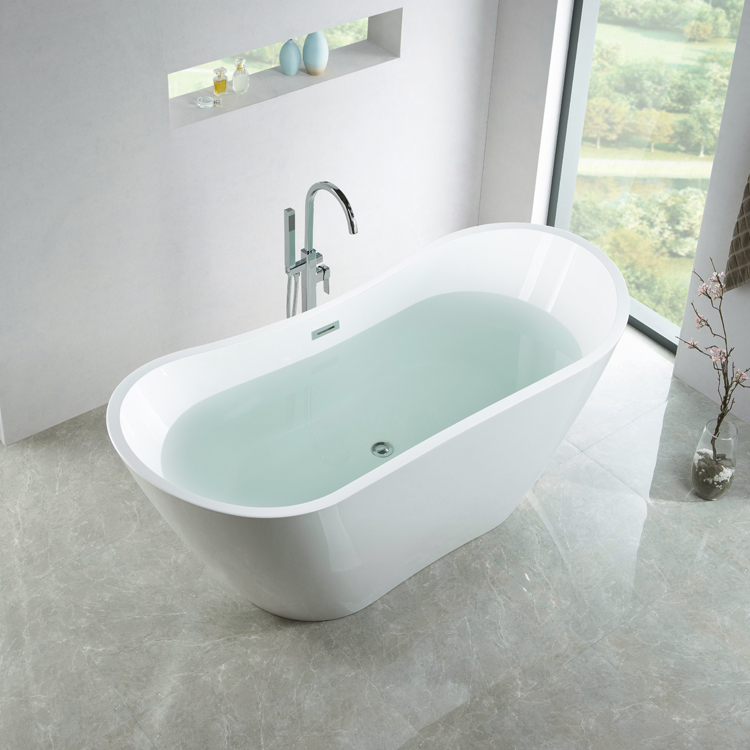 Factory Wholesale cUPC Freestanding Acrylic Bathtub For Dealer