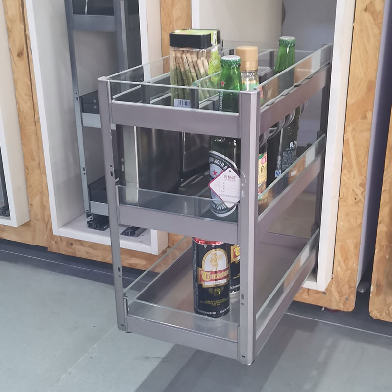 Metal Kitchen Cabinet Drawer Basket Pull Out Storage Baskets Kitchen Cabinet