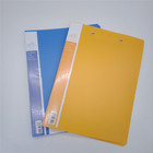 China factory wholesale stationery plastic file clips report project presentation clamp plastic binder folder