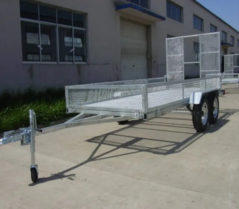 Manufacturer made and sale Welded or bolted galvanised ATV on-raod trailer CT0090D