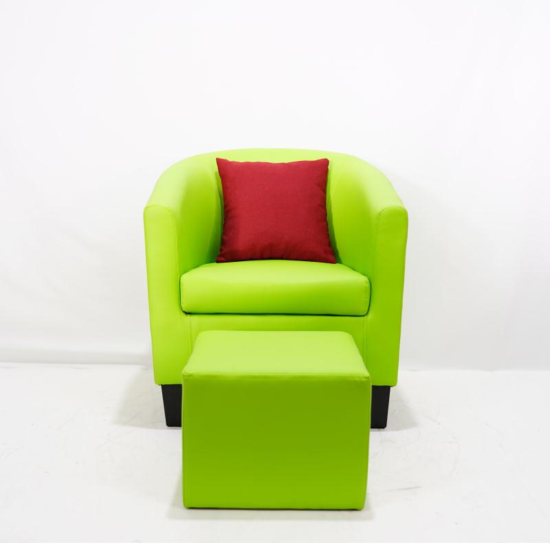Modern comfortable relax living room sofa set  Arm rest Single seat sofa chair