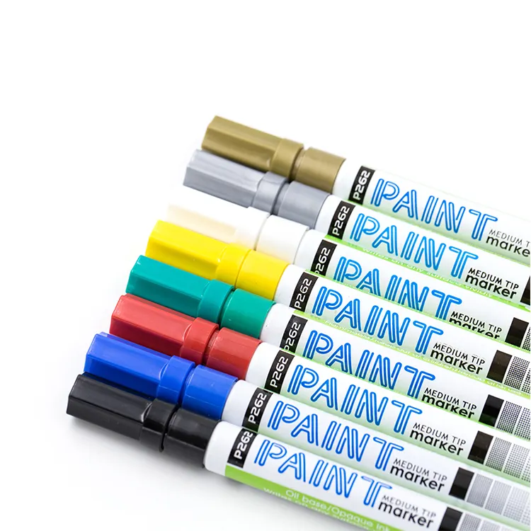 GXIN valve structure oil based industrial metallic paint marker pen