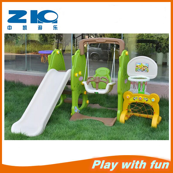 baby 3 in 1 plastic slide with swing set for sale