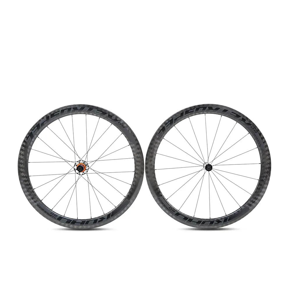 2020 made in china road bike carbon wheels ceramic bearings 700C 50mm clincher bicycle wheel