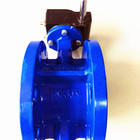 Central 6" Carbon Steel Chain Wheel Butterfly Valve Exhaust