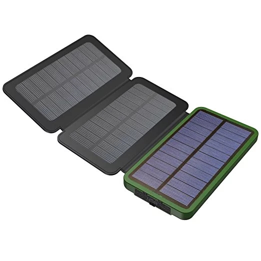 8000mAh 5V Waterproof Portable Solar Charger Solar Phone Charger Camping 3