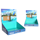 Table Top Cardboard Easy Assembling Counter Display With LCD Screen