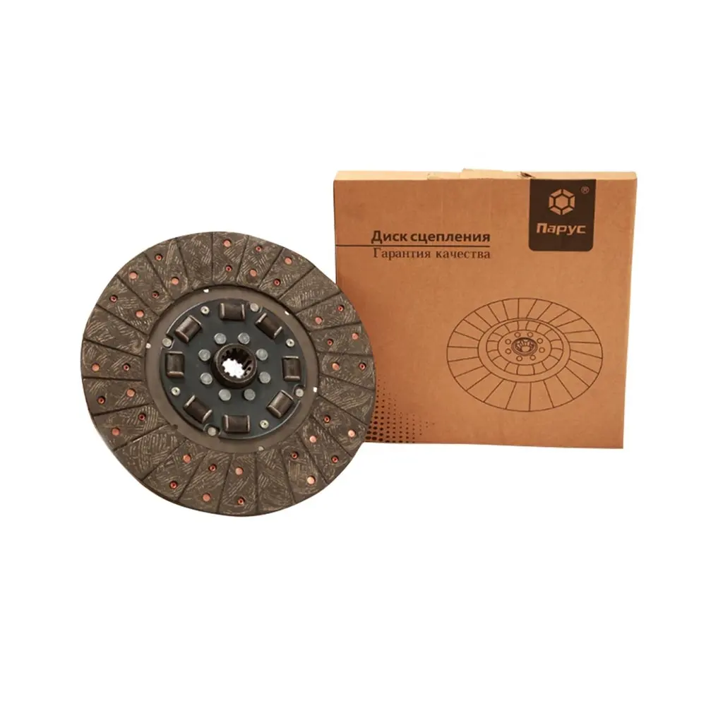 High quality tractor MTZ80 spare parts clutch disc with Rubber