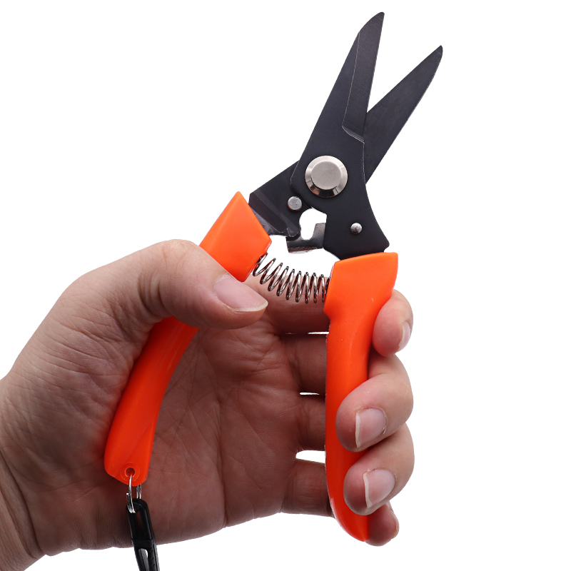 gardening scissors carbon steel garden pruner