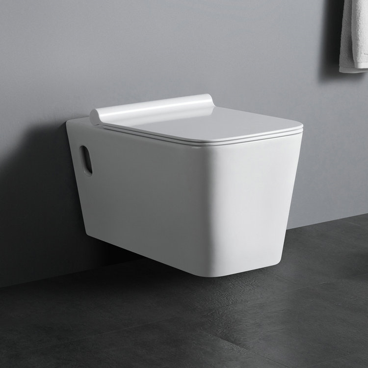 WP1001 European style wall mounted water closet cheap ceramic wall hung wc toilet