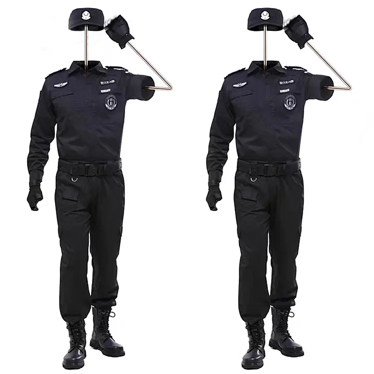 Promotional Designer Fashion Security Guards Uniforms Sets with Polo Shirts and Pants in Philippines