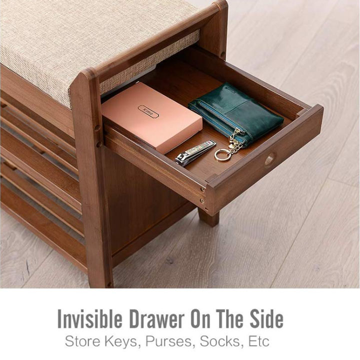 Simple modern change shoe stool multi-function shoe frame sofa stool economy shoe cabinet